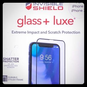 Glass + luxe Extreme impact & scratch protection